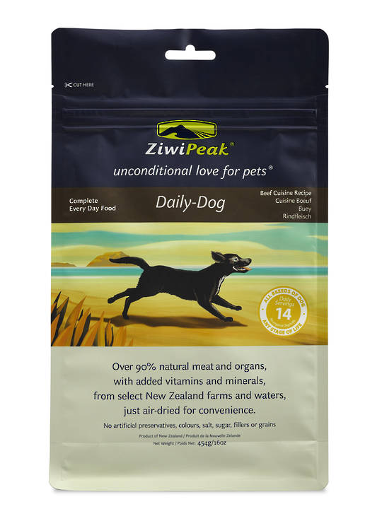 Ziwi Peak Air-Dried Beef Dog Cuisine 454g